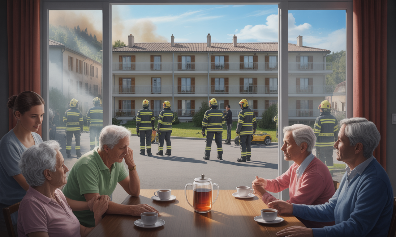 un incendie a été rapidement maîtrisé dans une maison de retraite à bagnères. grâce à l'intervention des secours, tous les résidents et le personnel sont sains et saufs. la situation est désormais sous contrôle et le retour à la normale est en cours.