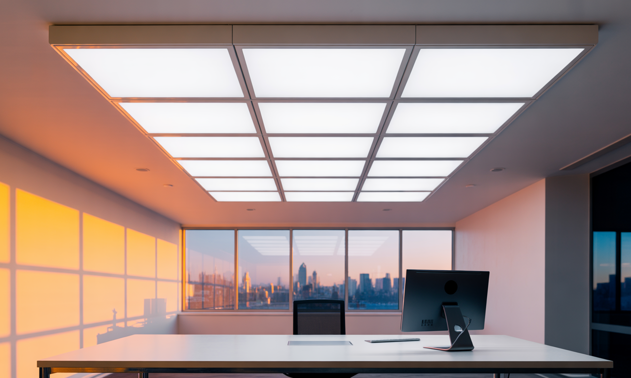 découvrez les dalles led 60x60 cm byled, la solution idéale pour éclairer efficacement et moderniser votre entreprise avec une lumière uniforme et économique.