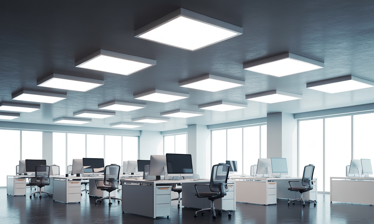 découvrez les dalles led 60x60 cm de byled, la solution idéale pour un éclairage efficace et moderne dans votre entreprise.