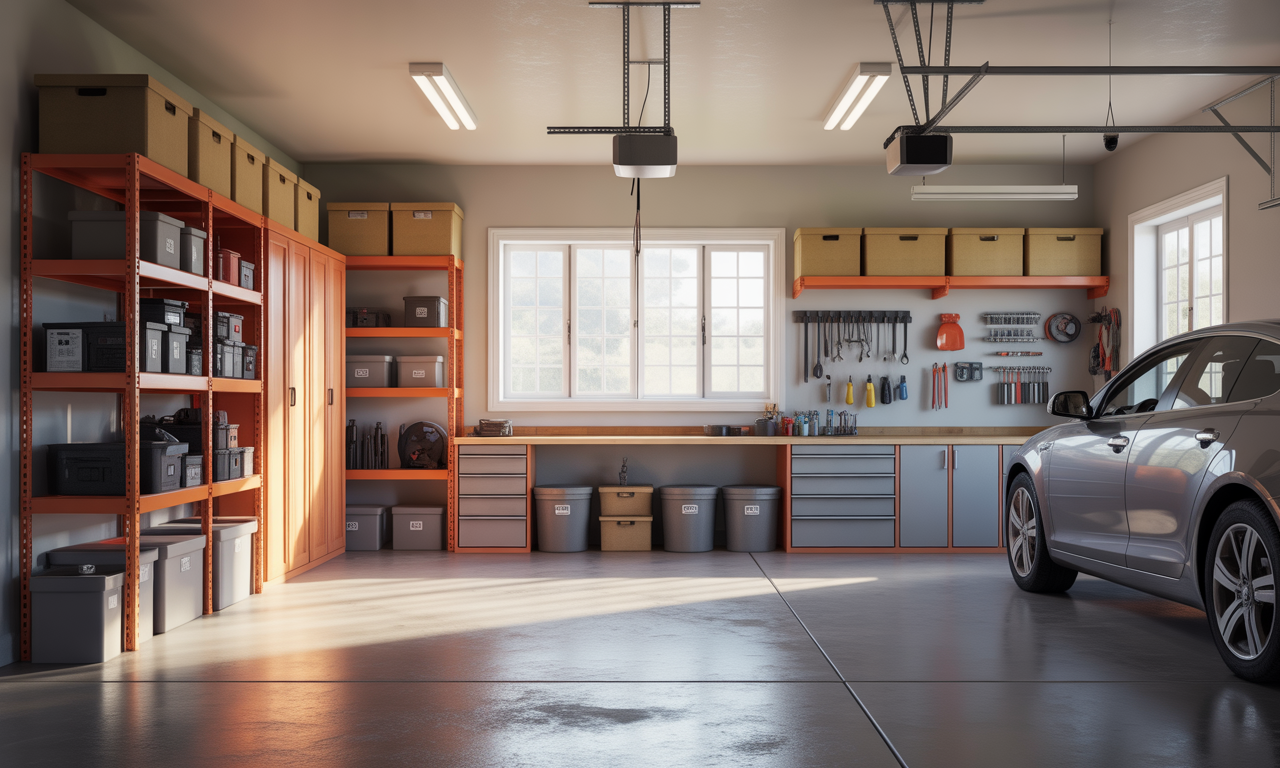 découvrez comment optimiser l'espace de votre garage grâce à notre guide complet, avec les étapes clés à suivre et le budget à prévoir pour un aménagement réussi.