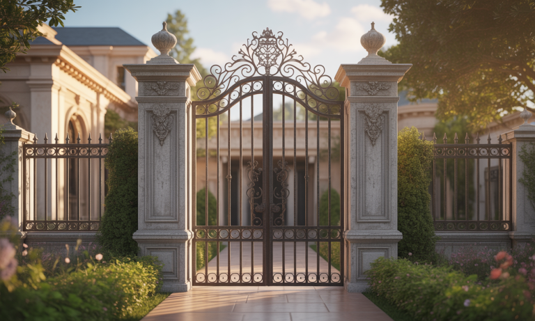 découvrez comment un portail ancien peut transformer et valoriser l'esthétique de votre propriété, alliant charme historique et prestige.