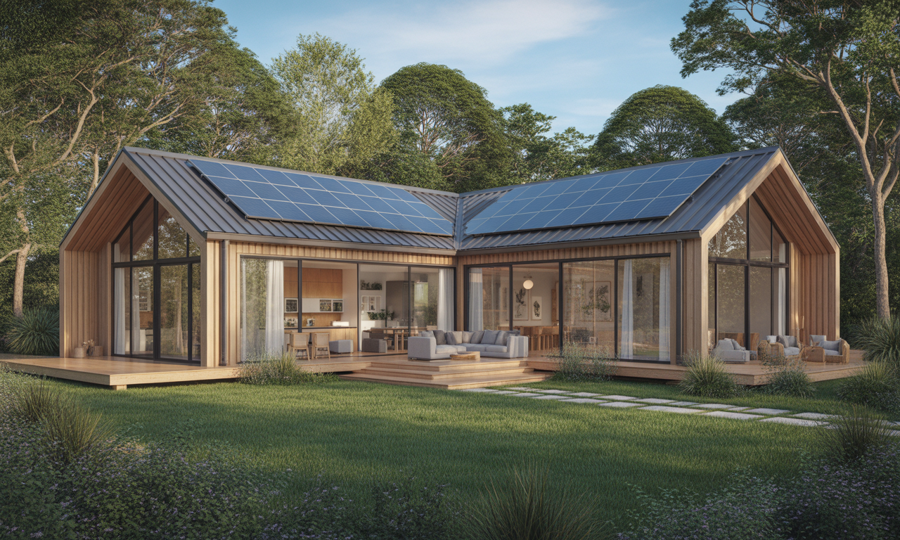 découvrez comment une maison en kit de 150m² allie confort, espace et respect de l'environnement à un prix abordable, pour un habitat moderne et écologique.