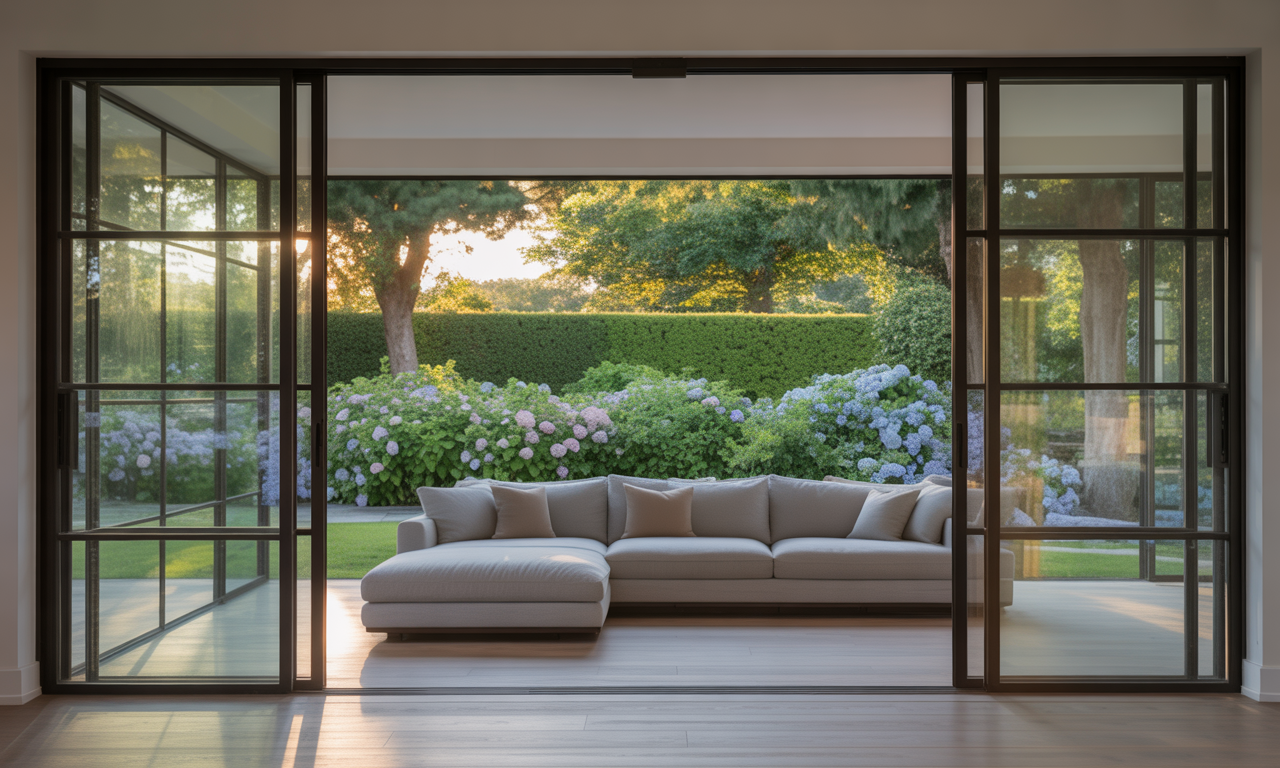 découvrez comment les larges baies vitrées coulissantes peuvent transformer votre espace de vie en apportant lumière, élégance et ouverture sur l'extérieur.