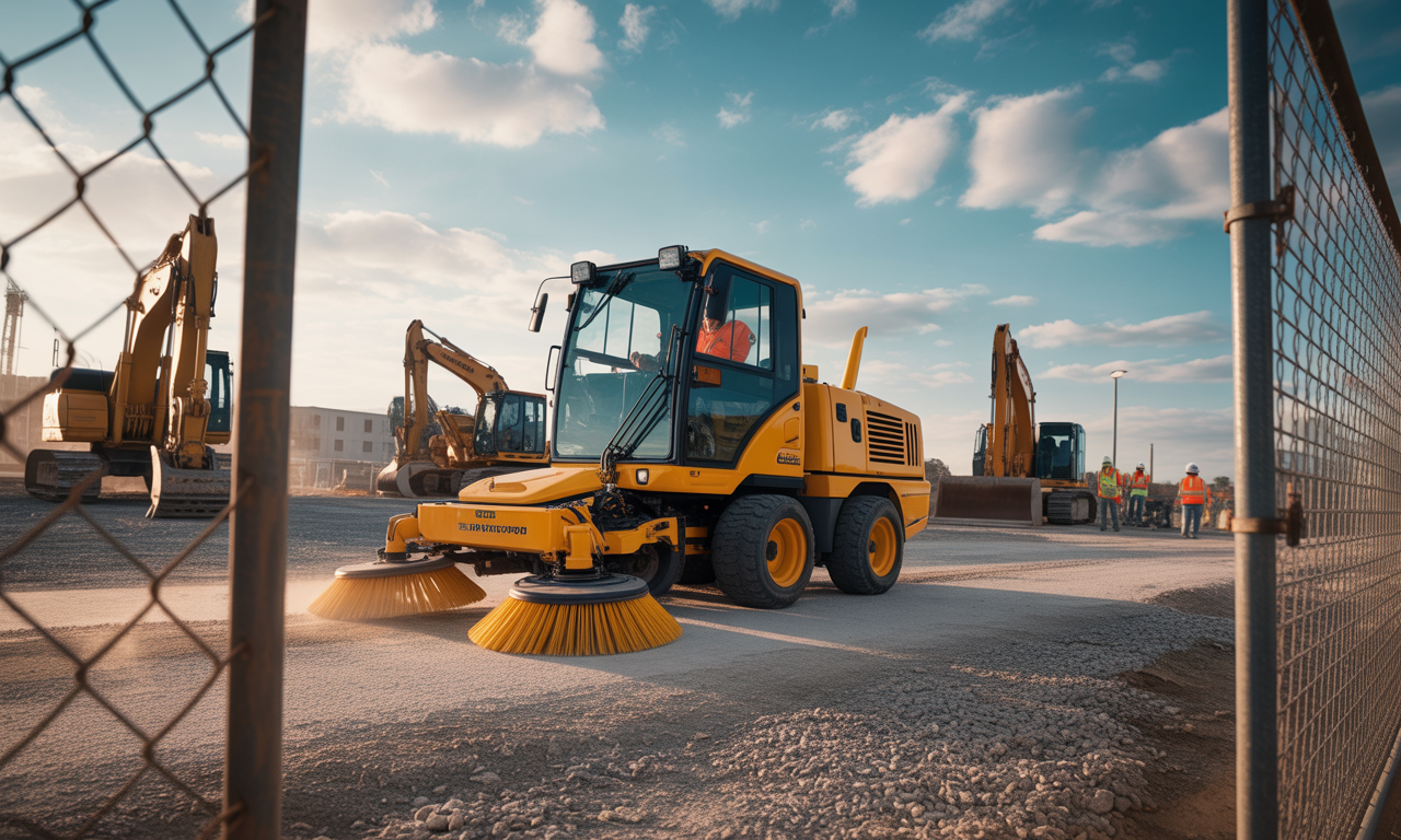 découvrez comment la balayeuse de chantier facilite le nettoyage et garantit la propreté sur les sites de construction, améliorant ainsi la sécurité et l'efficacité des travaux.