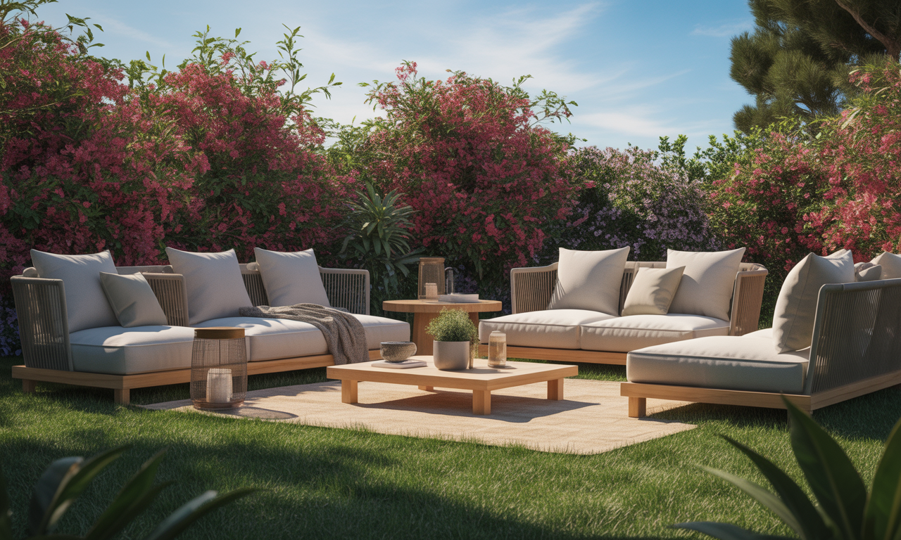 découvrez les salons de jardin bas, l'option parfaite pour profiter confortablement de vos moments en plein air avec style et détente.